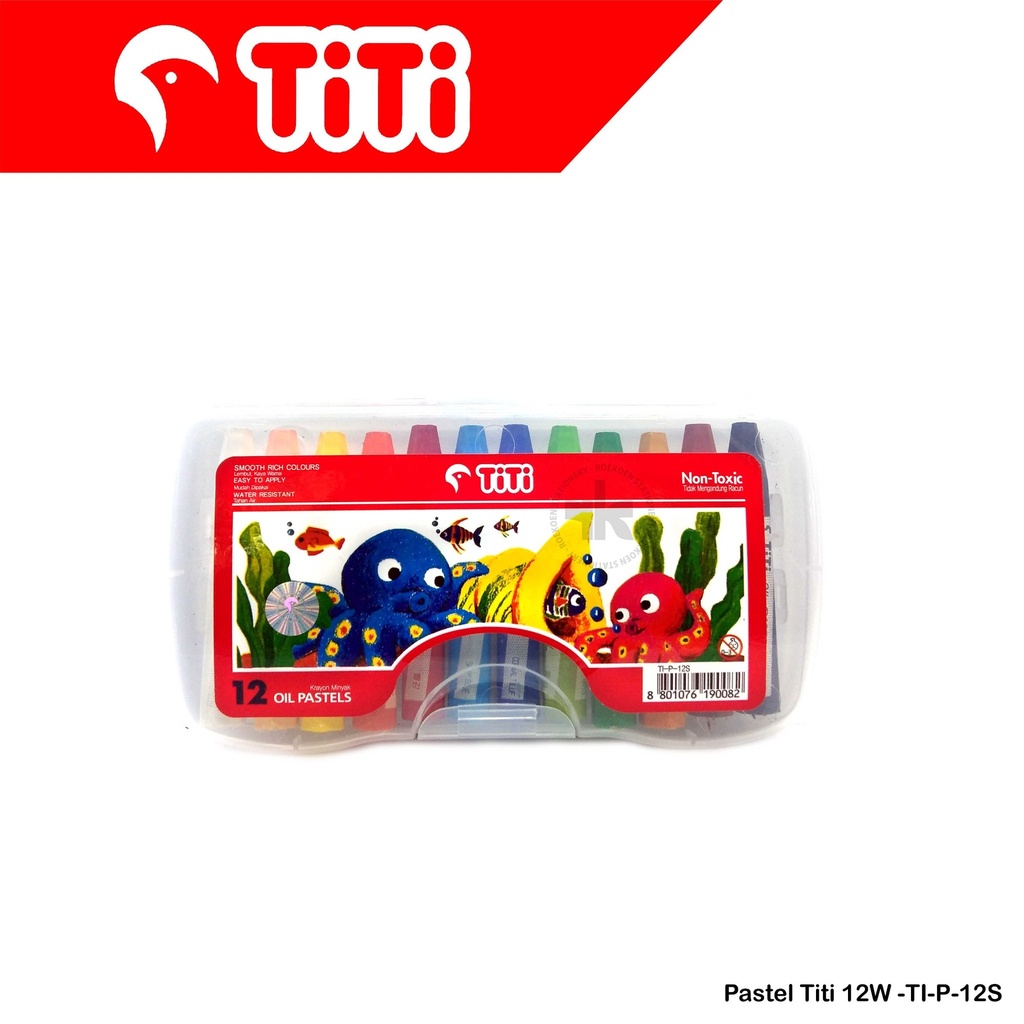 CRAYON PASTEL 12 COL OLEO T