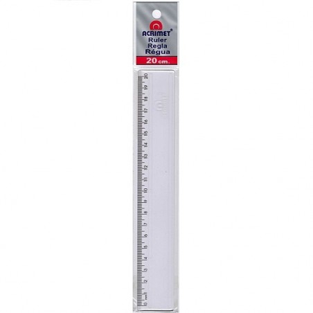 REGLA DE 20 CMS ACRIMET