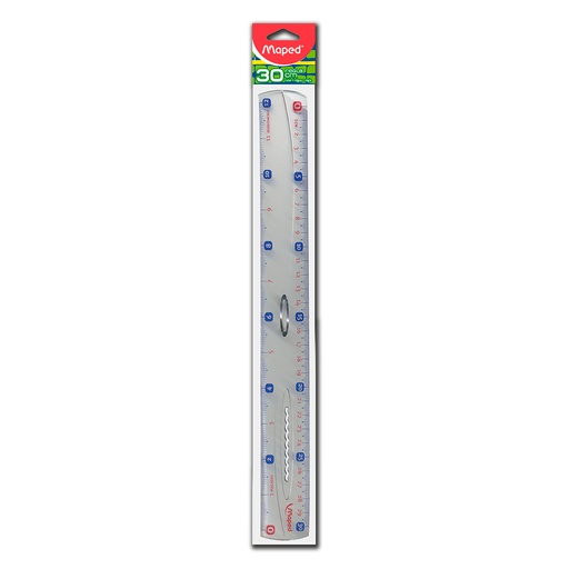 [3FATREL030] REGLA DE 30 CMS. CON CLIP